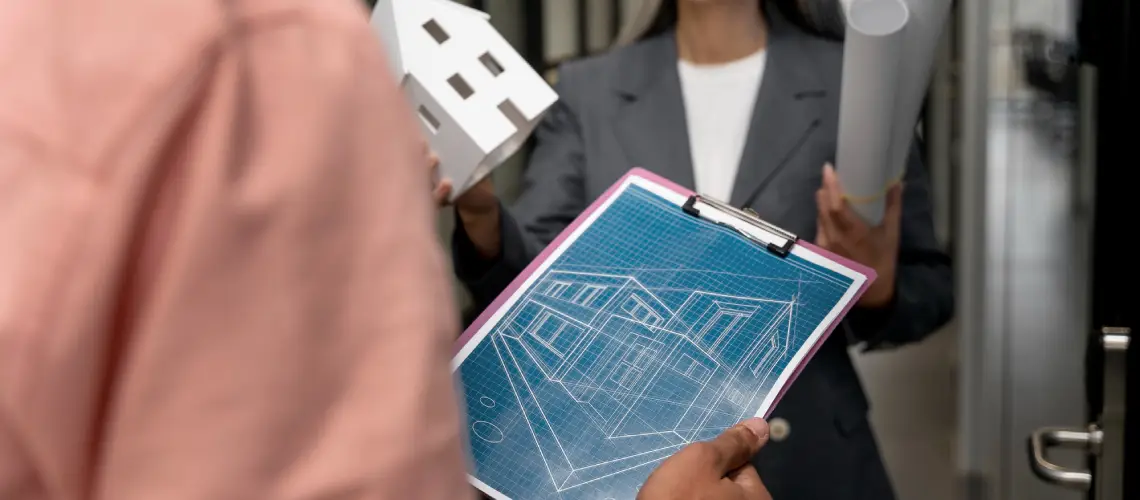 Australian property valuer conducting a professional house inspection